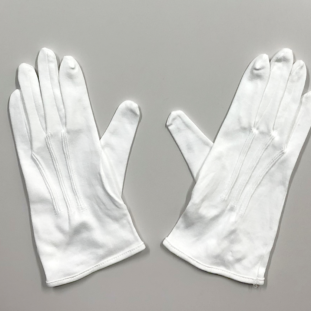 礼装用手袋 綿セーム　M、L、LL