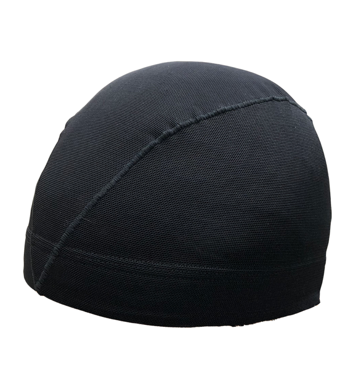 SWANS　水泳帽子　SA60 ﾒｯｼｭ 黒